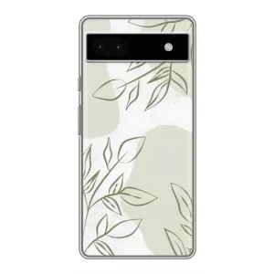 Чехол цветочный дизайн для Google Pixel 6a