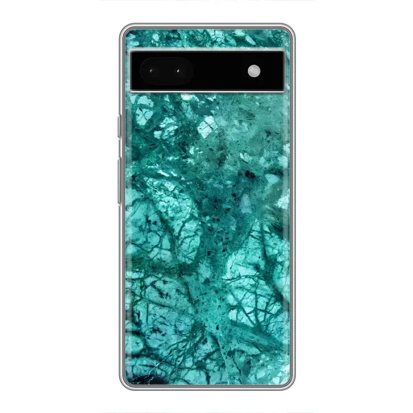 Чехол с рисунком «Зеленый мрамор» для Google Pixel 6a Чехол с рисунком «Зеленый мрамор» для Google Pixel 6a