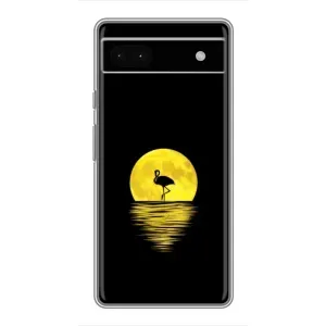 Летний Чехол на Google Pixel 6a (Желтый Закат)