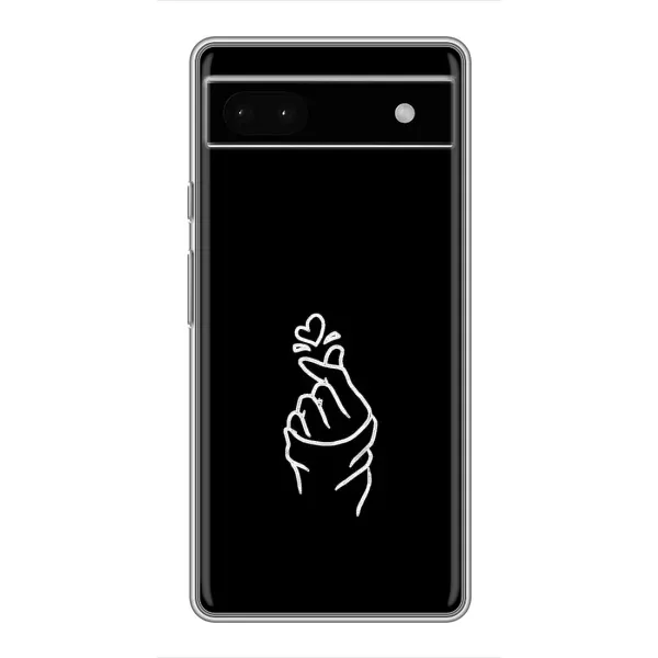 Чехол с рисунком «Знак Сердечка» для Google Pixel 6a Чехол с рисунком «Знак Сердечка» для Google Pixel 6a