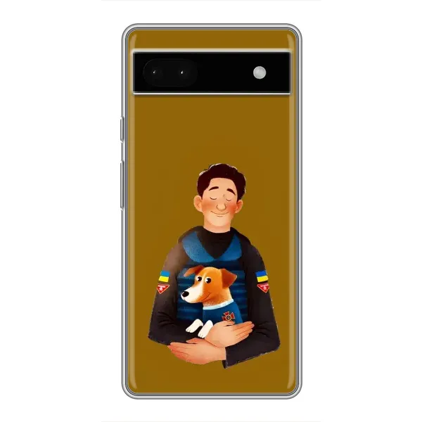 Чехол с рисунком «ЗСУ Патрон» для Google Pixel 6a