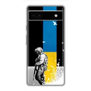 Патріотичний Чохол для Google Pixel 6a (ЗСУ)