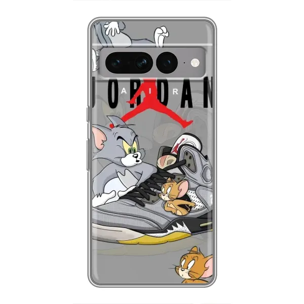 Чехол с рисунком «Air Jordan» для Google Pixel 7 Pro Чехол с рисунком «Air Jordan» для Google Pixel 7 Pro