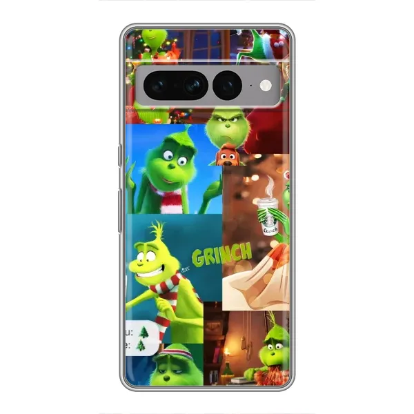 Чехол с рисунком «Арт Гринч» для Google Pixel 7 Pro Чехол с рисунком «Арт Гринч» для Google Pixel 7 Pro