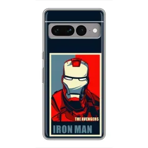 Чехол Супергерой Железный человек на Google Pixel 7 Pro (Art Iron man)