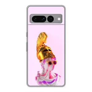 Чохол з Прикольним Принтом на Google Pixel 7 Pro (АРТ Статуя)
