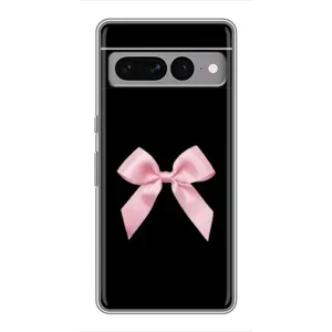 Чохол банти для Google Pixel 7 Pro (Бант на чорному)