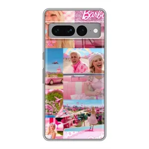 Силіконовый Чохол Барбі фільм на Google Pixel 7 Pro (Барбі стиль)