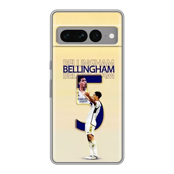 Чехол с рисунком «Беллингем ,Реал 5» для Google Pixel 7 Pro