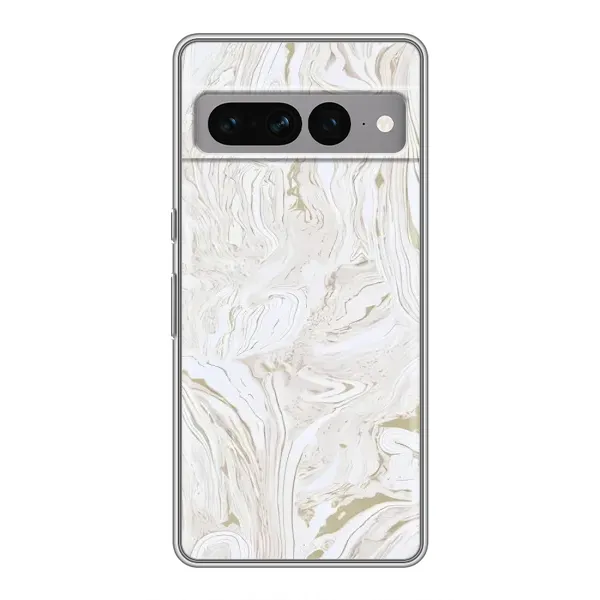 Чехол с рисунком «белый мрамор» для Google Pixel 7 Pro Чехол с рисунком «белый мрамор» для Google Pixel 7 Pro