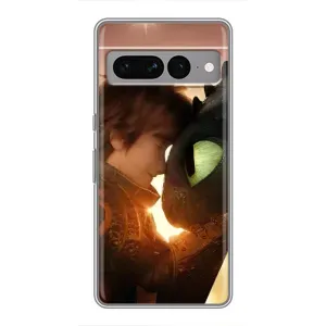 Чохол дракон Беззубик для Google Pixel 7 Pro (Беззубик і Гикавка)