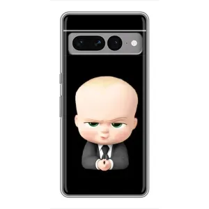 Мультяшный принт на Чехол для Гугул Пиксель 7 Про (Бос)
