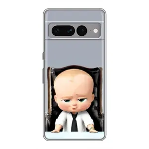 Мультяшный принт на Чехол для Гугул Пиксель 7 Про (BOSS)