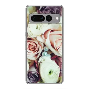 Чохли з принтом Троянд для Google Pixel 7 Pro (Букет Троянд)