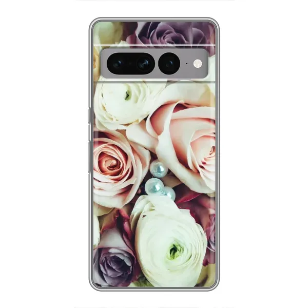 Чехол с рисунком «Букет РОЗ» для Google Pixel 7 Pro Чехол с рисунком «Букет РОЗ» для Google Pixel 7 Pro