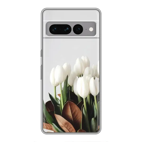 Чехол с рисунком «Букет тюльпанов» для Google Pixel 7 Pro Чехол с рисунком «Букет тюльпанов» для Google Pixel 7 Pro