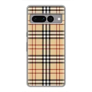 Чехол с рисунком «Burberry стиль» для Google Pixel 7 Pro