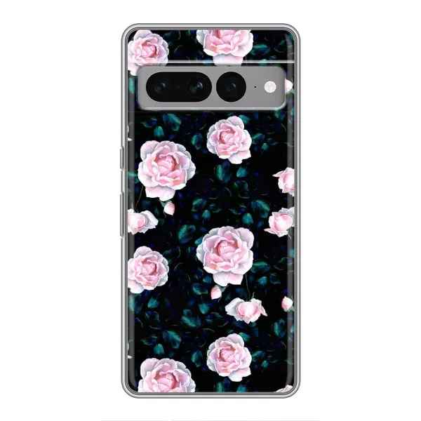 Чехол с рисунком «Чайные розы» для Google Pixel 7 Pro Чехол с рисунком «Чайные розы» для Google Pixel 7 Pro