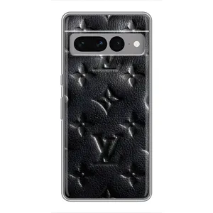 Текстурний Чохол Louis Vuitton для Гугул Піксель 7 Про (Чорний ЛВ)