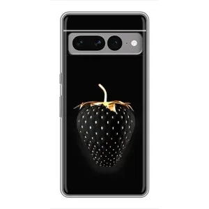 Чохол з зображенням смачної їжі для Google Pixel 7 Pro (Чорна полуниця)