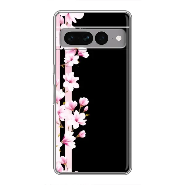 Чехол с рисунком «Цветочки» для Google Pixel 7 Pro Чехол с рисунком «Цветочки» для Google Pixel 7 Pro