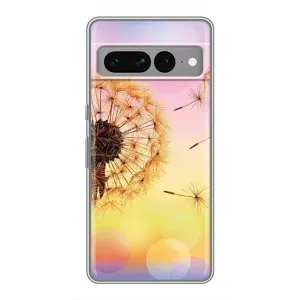 Силіконовий Чохол з кульбабками на Google Pixel 7 Pro (Квітка-кульбаба)