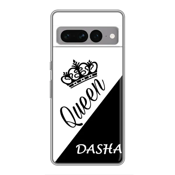 Чехол с рисунком «DASHA» для Google Pixel 7 Pro Чехол с рисунком «DASHA» для Google Pixel 7 Pro