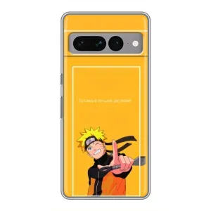 Чехлы с принтом Наруто на Google Pixel 7 Pro (Даттебаё)