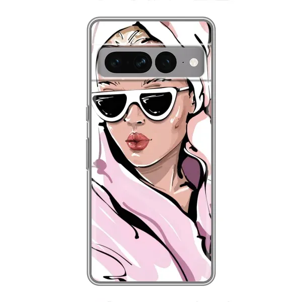Чехол с рисунком «Девушка в халате» для Google Pixel 7 Pro Чехол с рисунком «Девушка в халате» для Google Pixel 7 Pro