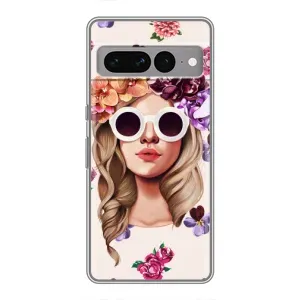 Чохол з картинкою Модні Дівчата Google Pixel 7 Pro (Дівчина в окулярах)