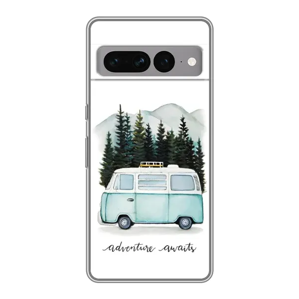 Чехол с рисунком «Домик на колесах» для Google Pixel 7 Pro Чехол с рисунком «Домик на колесах» для Google Pixel 7 Pro