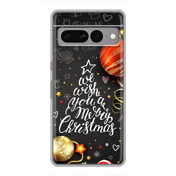 Чехол с рисунком «Елочка» для Google Pixel 7 Pro Чехол с рисунком «Елочка» для Google Pixel 7 Pro