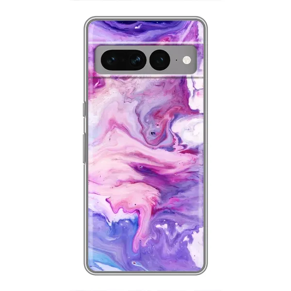 Чехол с рисунком «Фиолетовый мрамор» для Google Pixel 7 Pro Чехол с рисунком «Фиолетовый мрамор» для Google Pixel 7 Pro
