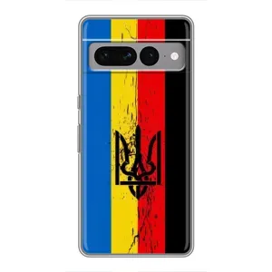 Чехлы УПА (Красно-Чёрный) на Google Pixel 7 Pro (Флаг УПА)
