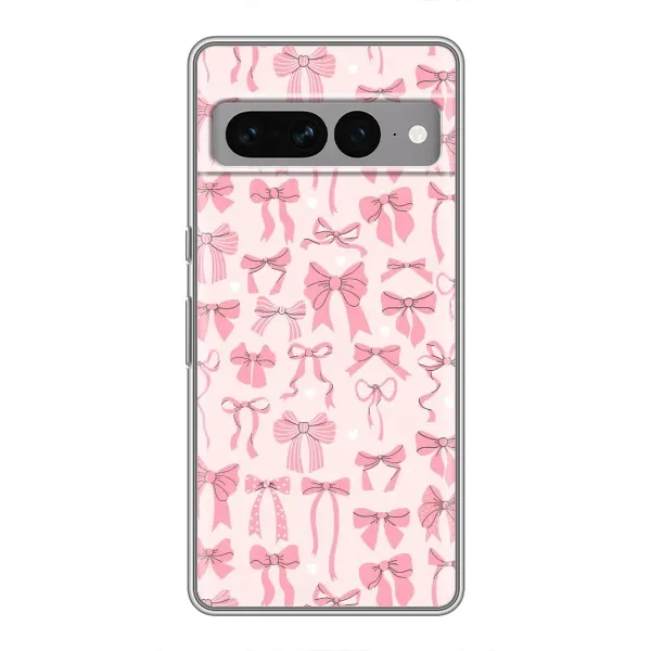 Чехол с рисунком «Фон бантики» для Google Pixel 7 Pro Чехол с рисунком «Фон бантики» для Google Pixel 7 Pro