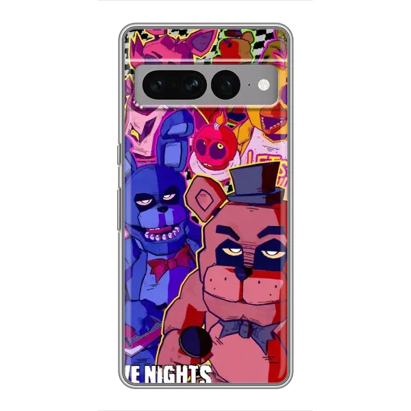 Чехол с рисунком «Фредди» для Google Pixel 7 Pro