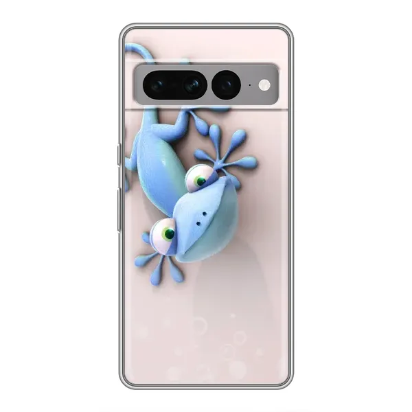 Чехол с рисунком «Геккон» для Google Pixel 7 Pro Чехол с рисунком «Геккон» для Google Pixel 7 Pro