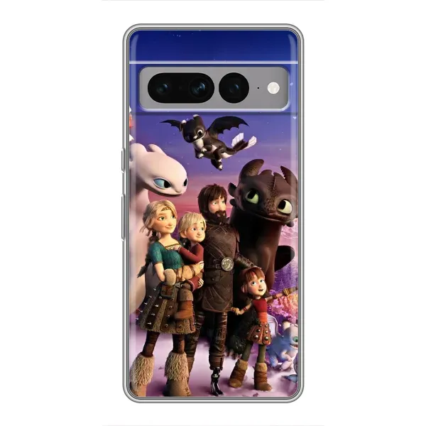 Чехол с рисунком «Герои дракона» для Google Pixel 7 Pro Чехол с рисунком «Герои дракона» для Google Pixel 7 Pro