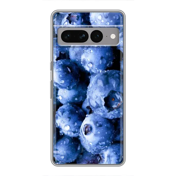 Чехол с рисунком «Голубика» для Google Pixel 7 Pro