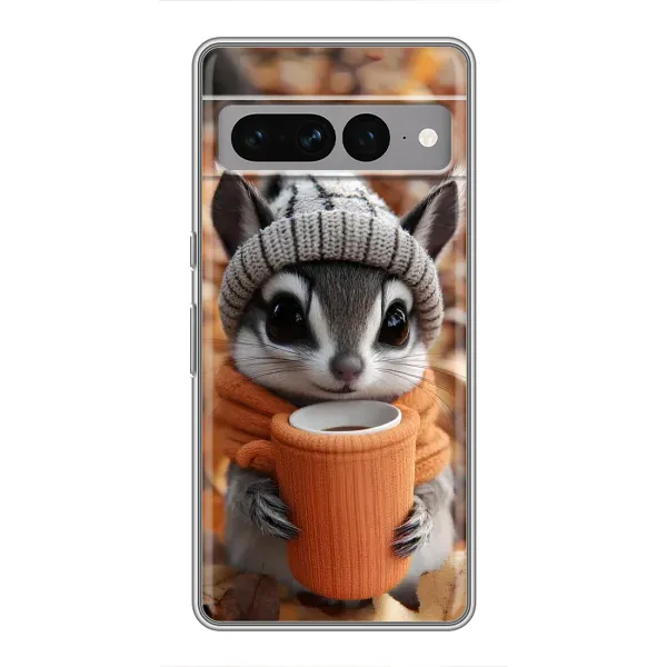 Чохол з малюнком «Гризунчик з кавою» для Google Pixel 7 Pro Чохол з малюнком «Гризунчик з кавою» для Google Pixel 7 Pro