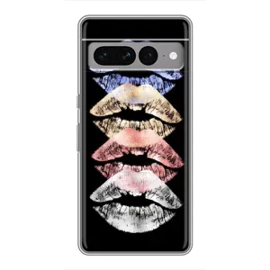 Чохол Стильні дівчата на Google Pixel 7 Pro (Губи)