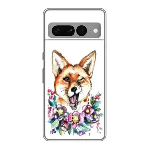 Чехол с Лисичкой для Google Pixel 7 Pro (Хитрая лиса)