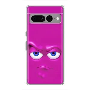 Силиконовые Чехлы (смешные стикеры) для Google Pixel 7 Pro (Хитрая мордочка)