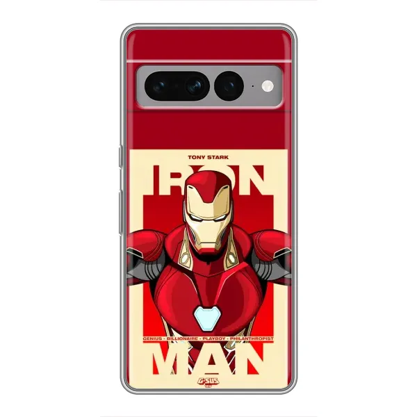 Чехол с рисунком «Iron man» для Google Pixel 7 Pro Чехол с рисунком «Iron man» для Google Pixel 7 Pro
