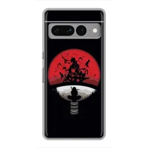 Чехлы с картинкой Итачи Учиха на Google Pixel 7 Pro (Итачи на черном)