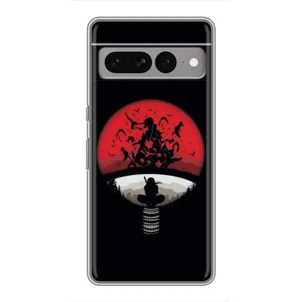 Чехол с рисунком «Итачи на черном» для Google Pixel 7 Pro Чехол с рисунком «Итачи на черном» для Google Pixel 7 Pro
