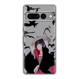 Чехлы с картинкой Итачи Учиха на Google Pixel 7 Pro (Итачи Ворони)