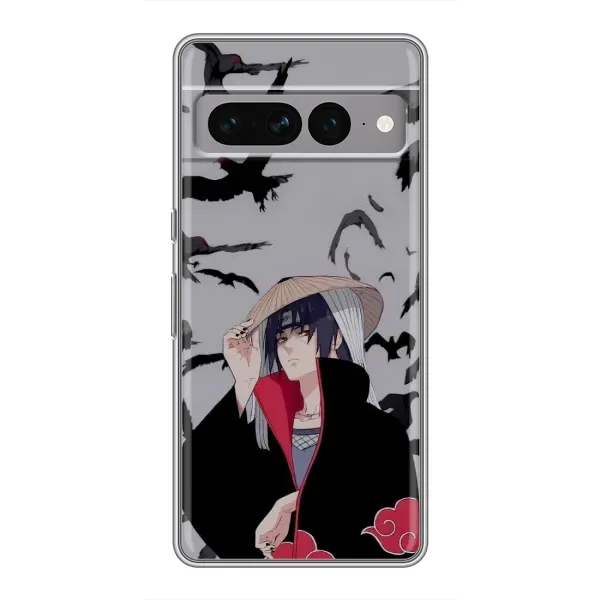 Чехол с рисунком «Итачи Ворони» для Google Pixel 7 Pro Чехол с рисунком «Итачи Ворони» для Google Pixel 7 Pro