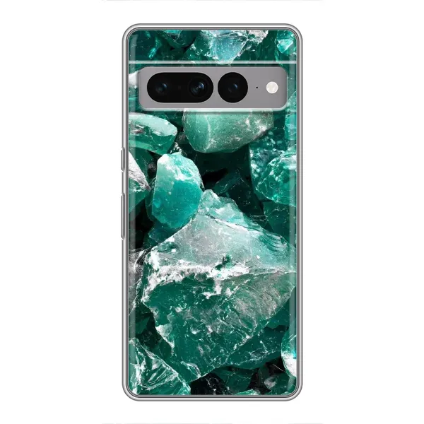 Чехол с рисунком «Изумруд» для Google Pixel 7 Pro
