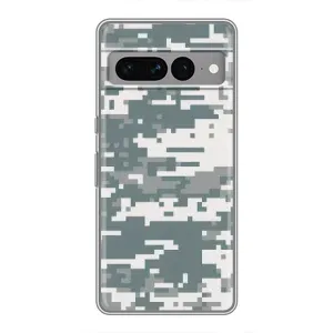 Камуфляжный Чехол для Гугул Пиксель 7 Про (Камуфляжный Хаки)